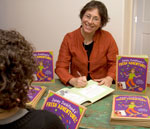 Barbara Storper, MS, RD, signing books