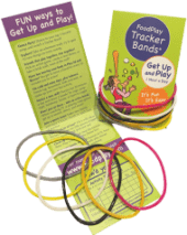 Fruit + Veggie 5-a-Day! Tracker Bands ®
