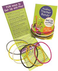 Get Up and Play for 1 Hour-a-Day! Tracker Bands