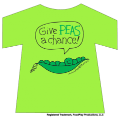 Give PEAS a Chance! T Shirt