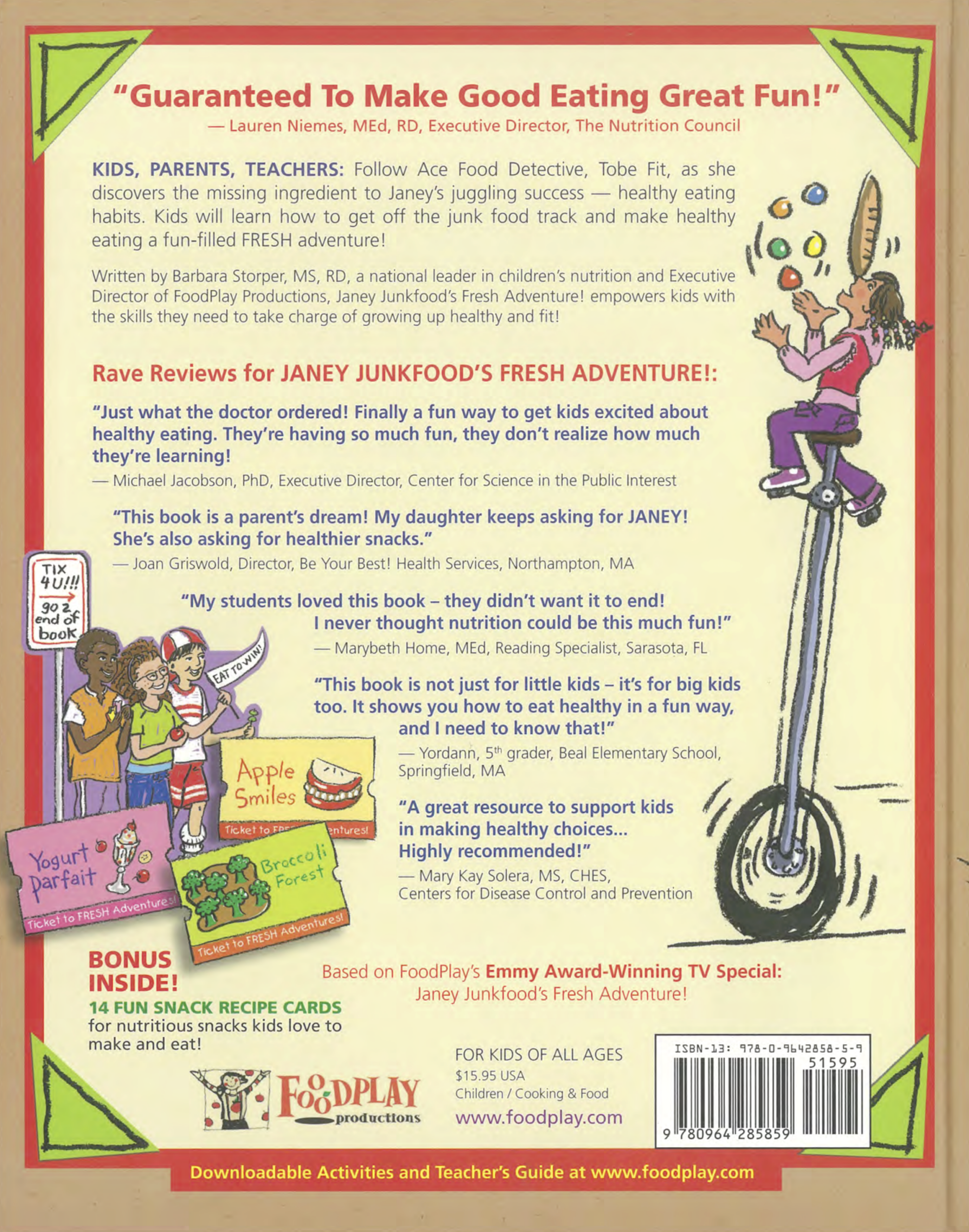Janey Junkfood’s Fresh Adventure! Children’s Book - Image 2